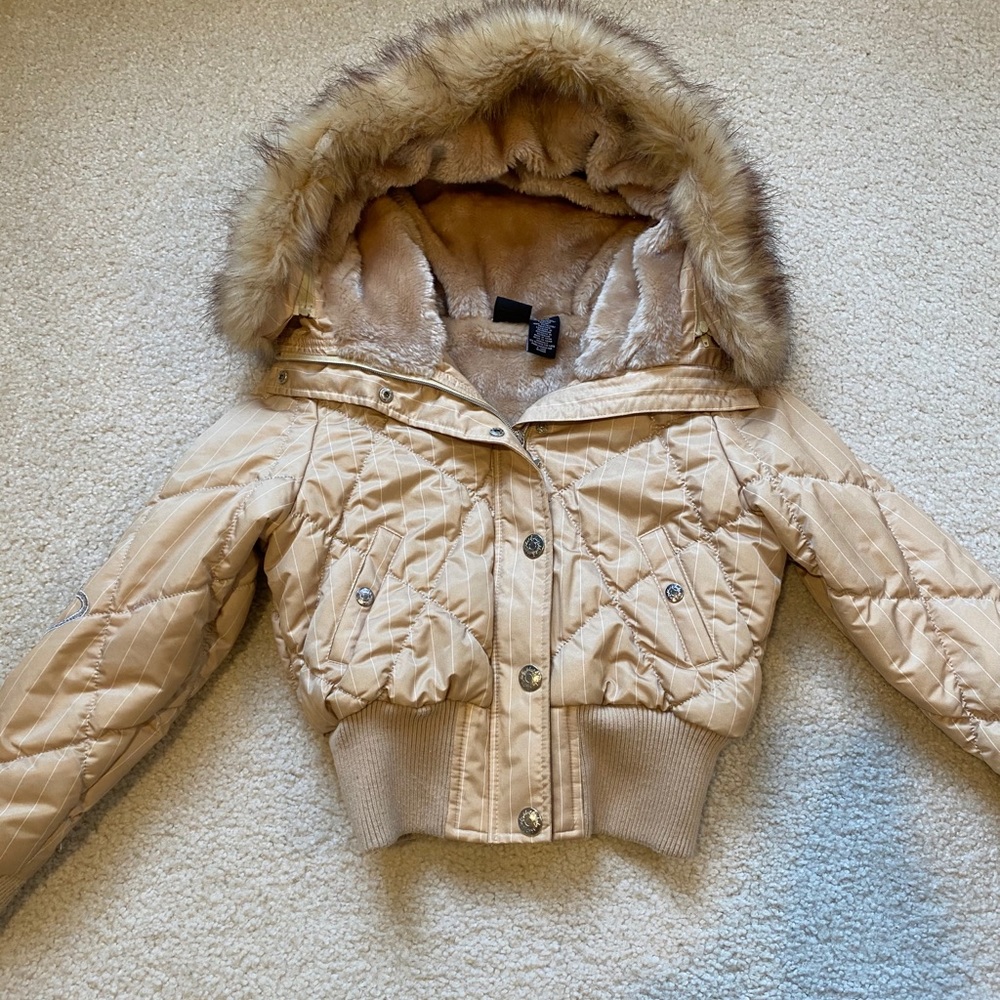 Golden jacket baby phat